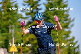 17.06.2023, Lavaze, Italy (ITA): Emil Nykvist (SWE) - Biathlon summer training, Lavaze (ITA). www.nordicfocus.com. © Barbieri/NordicFocus. Every downloaded picture is fee-liable.