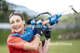 23.06.2023, Lavaze, Italy (ITA): Wierer Dorothea (ITA) - Biathlon summer training, Lavaze (ITA). www.nordicfocus.com. © Vanzetta/NordicFocus. Every downloaded picture is fee-liable.
