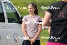 30.05.2023, La Feclaz, France (FRA): Chloe Chevalier (FRA) - Biathlon summer training, La Feclaz (FRA). www.nordicfocus.com. © Joly/NordicFocus. Every downloaded picture is fee-liable.