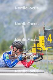 22.09.2023, Bessans, France (FRA): Sophie Chauveau (FRA) - Biathlon training, Bessans (FRA). www.nordicfocus.com. © Authamayou/NordicFocus. Every downloaded picture is fee-liable.