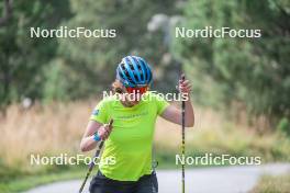 04.09.2023, Font-Romeu, France (FRA): Linn Persson (SWE) - Biathlon training, Font-Romeu (FRA). www.nordicfocus.com. © Authamayou/NordicFocus. Every downloaded picture is fee-liable.