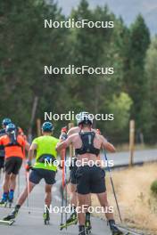 3.09.2023, Font-Romeu, France (FRA): Oskar Brandt - Biathlon training, Font-Romeu (FRA). www.nordicfocus.com. © Authamayou/NordicFocus. Every downloaded picture is fee-liable.