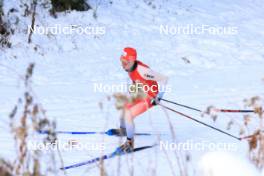 06.11.2023, Davos, Switzerland (SUI): Sebastian Stalder (SUI) - Biathlon preseason training, Davos (SUI). www.nordicfocus.com. © Manzoni/NordicFocus. Every downloaded picture is fee-liable.