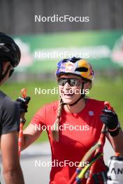 08.08.2023, Ruhpolding, Germany (GER): Dorothea Wierer (ITA) - Biathlon summer training, Ruhpolding (GER). www.nordicfocus.com. © Reiter/NordicFocus. Every downloaded picture is fee-liable.