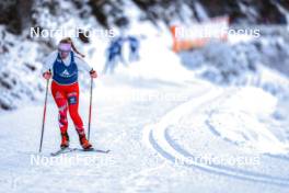 08.11.2023, Davos, Switzerland (SUI): Carina Edlinger (AUT) - Biathlon preseason training, Davos (SUI). www.nordicfocus.com. © Manzoni/NordicFocus. Every downloaded picture is fee-liable.