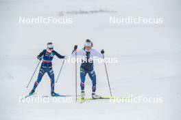03.11.2023, Bessans, France (FRA): Lou Jeanmonnot (FRA) - Biathlon training, Bessans (FRA). www.nordicfocus.com. © Authamayou/NordicFocus. Every downloaded picture is fee-liable.