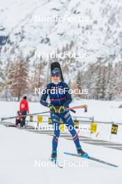 04.11.2023, Bessans, France (FRA): Léonie Jeannier (FRA) - Biathlon training, Bessans (FRA). www.nordicfocus.com. © Authamayou/NordicFocus. Every downloaded picture is fee-liable.