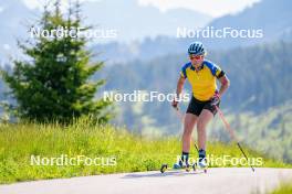 17.06.2023, Lavaze, Italy (ITA): Johanna Skottheim (SWE) - Biathlon summer training, Lavaze (ITA). www.nordicfocus.com. © Barbieri/NordicFocus. Every downloaded picture is fee-liable.