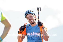11.06.2023, Lavaze, Italy (ITA): Jesper Nelin (SWE) - Biathlon summer training, Lavaze (ITA). www.nordicfocus.com. © Barbieri/NordicFocus. Every downloaded picture is fee-liable.