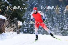 07.11.2023, Davos, Switzerland (SUI): Joscha Burkhalter (SUI) - Biathlon preseason training, Davos (SUI). www.nordicfocus.com. © Manzoni/NordicFocus. Every downloaded picture is fee-liable.
