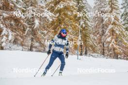 04.11.2023, Bessans, France (FRA): Paula Botet (FRA) - Biathlon training, Bessans (FRA). www.nordicfocus.com. © Authamayou/NordicFocus. Every downloaded picture is fee-liable.