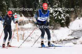 07.11.2023, Davos, Switzerland (SUI): Dajan Danuser (SUI), Sebastian Stalder (SUI), (l-r) - Biathlon preseason training, Davos (SUI). www.nordicfocus.com. © Manzoni/NordicFocus. Every downloaded picture is fee-liable.