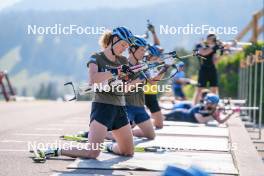 17.06.2023, Lavaze, Italy (ITA): Hanna Oeberg (SWE) - Biathlon summer training, Lavaze (ITA). www.nordicfocus.com. © Barbieri/NordicFocus. Every downloaded picture is fee-liable.