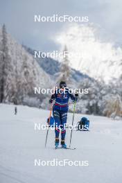 03.11.2023, Bessans, France (FRA): Julia Simon (FRA) - Biathlon training, Bessans (FRA). www.nordicfocus.com. © Authamayou/NordicFocus. Every downloaded picture is fee-liable.