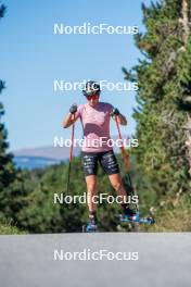 25.09.2023, Font-Romeu, France (FRA): Julia Simon (FRA) - Biathlon training, Font-Romeu (FRA). www.nordicfocus.com. © Authamayou/NordicFocus. Every downloaded picture is fee-liable.