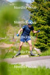 17.06.2023, Lavaze, Italy (ITA): Malte Stefansson (SWE) - Biathlon summer training, Lavaze (ITA). www.nordicfocus.com. © Barbieri/NordicFocus. Every downloaded picture is fee-liable.