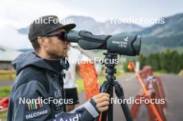 23.06.2023, Lavaze, Italy (ITA): Andrea Zattoni (ITA) - Biathlon summer training, Lavaze (ITA). www.nordicfocus.com. © Vanzetta/NordicFocus. Every downloaded picture is fee-liable.
