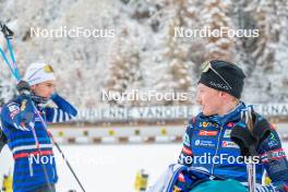 04.11.2023, Bessans, France (FRA): Jacques Jefferies (FRA) - Biathlon training, Bessans (FRA). www.nordicfocus.com. © Authamayou/NordicFocus. Every downloaded picture is fee-liable.