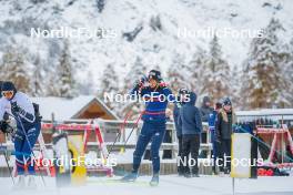 03.11.2023, Bessans, France (FRA): Oscar Lombardot (FRA) - Biathlon training, Bessans (FRA). www.nordicfocus.com. © Authamayou/NordicFocus. Every downloaded picture is fee-liable.