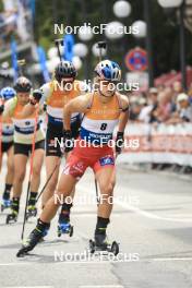 13.08.2023, Wiesbaden, Germany (GER): Anna Gandler (AUT) - City Biathlon - Wiesbaden (GER). www.nordicfocus.com. © Manzoni/NordicFocus. Every downloaded picture is fee-liable.