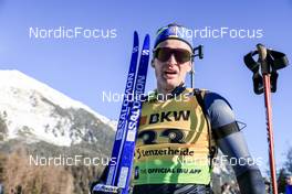 25.01.2023, Lenzerheide, Switzerland (SUI): Anton Dudchenko (UKR) - IBU Open European Championships Biathlon, individual men, Lenzerheide (SUI). www.nordicfocus.com. © Manzoni/NordicFocus. Every downloaded picture is fee-liable.