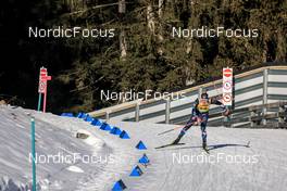 25.01.2023, Lenzerheide, Switzerland (SUI): Mats Oeverby (NOR) - IBU Open European Championships Biathlon, individual men, Lenzerheide (SUI). www.nordicfocus.com. © Manzoni/NordicFocus. Every downloaded picture is fee-liable.