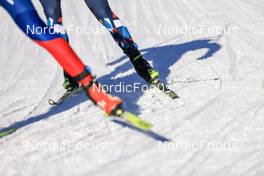 25.01.2023, Lenzerheide, Switzerland (SUI): Event Feature: Fischer ski - IBU Open European Championships Biathlon, individual men, Lenzerheide (SUI). www.nordicfocus.com. © Manzoni/NordicFocus. Every downloaded picture is fee-liable.