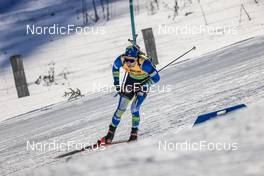 25.01.2023, Lenzerheide, Switzerland (SUI): Artem Pryma (UKR) - IBU Open European Championships Biathlon, individual men, Lenzerheide (SUI). www.nordicfocus.com. © Manzoni/NordicFocus. Every downloaded picture is fee-liable.