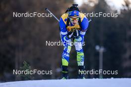 25.01.2023, Lenzerheide, Switzerland (SUI): Artem Tyshchenko (UKR) - IBU Open European Championships Biathlon, individual men, Lenzerheide (SUI). www.nordicfocus.com. © Manzoni/NordicFocus. Every downloaded picture is fee-liable.