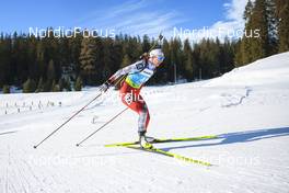 25.01.2023, Lenzerheide, Switzerland (SUI): Julia Schwaiger (AUT) - IBU Open European Championships Biathlon, individual women, Lenzerheide (SUI). www.nordicfocus.com. © Manzoni/NordicFocus. Every downloaded picture is fee-liable.