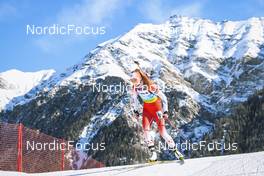 25.01.2023, Lenzerheide, Switzerland (SUI): Anna Sellers (CAN) - IBU Open European Championships Biathlon, individual women, Lenzerheide (SUI). www.nordicfocus.com. © Manzoni/NordicFocus. Every downloaded picture is fee-liable.