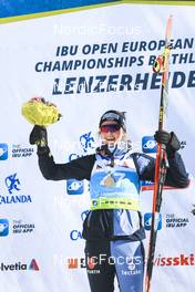 25.01.2023, Lenzerheide, Switzerland (SUI): Lisa Maria Spark (GER) - IBU Open European Championships Biathlon, individual women, Lenzerheide (SUI). www.nordicfocus.com. © Manzoni/NordicFocus. Every downloaded picture is fee-liable.