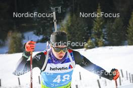 25.01.2023, Lenzerheide, Switzerland (SUI): Alina Stremous (MDA) - IBU Open European Championships Biathlon, individual women, Lenzerheide (SUI). www.nordicfocus.com. © Manzoni/NordicFocus. Every downloaded picture is fee-liable.