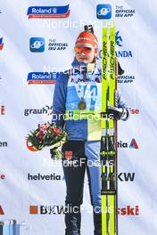 25.01.2023, Lenzerheide, Switzerland (SUI): Selina Grotian (GER) - IBU Open European Championships Biathlon, individual women, Lenzerheide (SUI). www.nordicfocus.com. © Manzoni/NordicFocus. Every downloaded picture is fee-liable.
