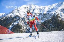 25.01.2023, Lenzerheide, Switzerland (SUI): Lisa Osl (AUT) - IBU Open European Championships Biathlon, individual women, Lenzerheide (SUI). www.nordicfocus.com. © Manzoni/NordicFocus. Every downloaded picture is fee-liable.