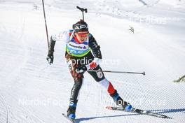 25.01.2023, Lenzerheide, Switzerland (SUI): Aoi Sato (JPN) - IBU Open European Championships Biathlon, individual women, Lenzerheide (SUI). www.nordicfocus.com. © Manzoni/NordicFocus. Every downloaded picture is fee-liable.