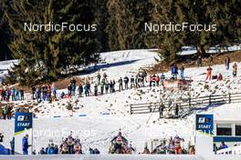 29.01.2023, Lenzerheide, Switzerland (SUI): Event Feature: Race start - IBU Open European Championships Biathlon, mixed relay, Lenzerheide (SUI). www.nordicfocus.com. © Manzoni/NordicFocus. Every downloaded picture is fee-liable.