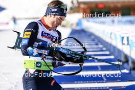 29.01.2023, Lenzerheide, Switzerland (SUI): Vebjoern Soerum (NOR) - IBU Open European Championships Biathlon, mixed relay, Lenzerheide (SUI). www.nordicfocus.com. © Manzoni/NordicFocus. Every downloaded picture is fee-liable.