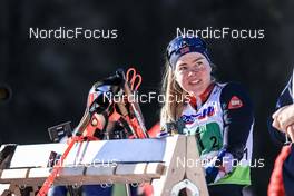 29.01.2023, Lenzerheide, Switzerland (SUI): Karoline Erdal (NOR) - IBU Open European Championships Biathlon, mixed relay, Lenzerheide (SUI). www.nordicfocus.com. © Manzoni/NordicFocus. Every downloaded picture is fee-liable.