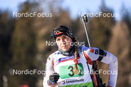 29.01.2023, Lenzerheide, Switzerland (SUI): Lena Haecki-Gross (SUI) - IBU Open European Championships Biathlon, mixed relay, Lenzerheide (SUI). www.nordicfocus.com. © Manzoni/NordicFocus. Every downloaded picture is fee-liable.