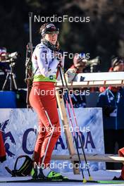 29.01.2023, Lenzerheide, Switzerland (SUI): Lena Haecki-Gross (SUI) - IBU Open European Championships Biathlon, mixed relay, Lenzerheide (SUI). www.nordicfocus.com. © Manzoni/NordicFocus. Every downloaded picture is fee-liable.