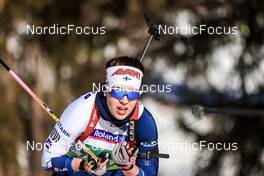 29.01.2023, Lenzerheide, Switzerland (SUI): Sonja Leinamo (FIN) - IBU Open European Championships Biathlon, mixed relay, Lenzerheide (SUI). www.nordicfocus.com. © Manzoni/NordicFocus. Every downloaded picture is fee-liable.