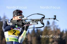 29.01.2023, Lenzerheide, Switzerland (SUI): Dominic Schmuck (GER) - IBU Open European Championships Biathlon, mixed relay, Lenzerheide (SUI). www.nordicfocus.com. © Manzoni/NordicFocus. Every downloaded picture is fee-liable.