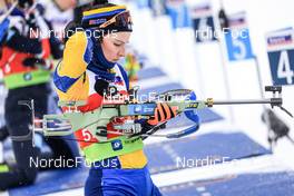 28.01.2023, Lenzerheide, Switzerland (SUI): Johanna Skottheim (SWE) - IBU Open European Championships Biathlon, pursuit women, Lenzerheide (SUI). www.nordicfocus.com. © Manzoni/NordicFocus. Every downloaded picture is fee-liable.