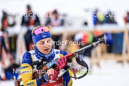 28.01.2023, Lenzerheide, Switzerland (SUI): Tilda Johansson (SWE) - IBU Open European Championships Biathlon, pursuit women, Lenzerheide (SUI). www.nordicfocus.com. © Manzoni/NordicFocus. Every downloaded picture is fee-liable.
