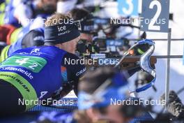 29.01.2023, Lenzerheide, Switzerland (SUI): Endre Stroemsheim (NOR) - IBU Open European Championships Biathlon, single mixed relay, Lenzerheide (SUI). www.nordicfocus.com. © Manzoni/NordicFocus. Every downloaded picture is fee-liable.