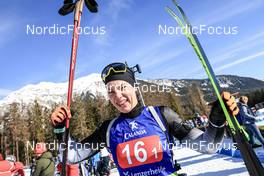 29.01.2023, Lenzerheide, Switzerland (SUI): Alina Stremous (MDA) - IBU Open European Championships Biathlon, single mixed relay, Lenzerheide (SUI). www.nordicfocus.com. © Manzoni/NordicFocus. Every downloaded picture is fee-liable.
