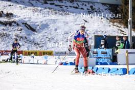 29.01.2023, Lenzerheide, Switzerland (SUI): Amy Baserga (SUI) - IBU Open European Championships Biathlon, single mixed relay, Lenzerheide (SUI). www.nordicfocus.com. © Manzoni/NordicFocus. Every downloaded picture is fee-liable.