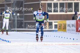 27.01.2023, Lenzerheide, Switzerland (SUI): Patrik Kuuttinen (FIN) - IBU Open European Championships Biathlon, sprint men, Lenzerheide (SUI). www.nordicfocus.com. © Manzoni/NordicFocus. Every downloaded picture is fee-liable.