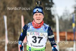 27.01.2023, Lenzerheide, Switzerland (SUI): Martin Uldal (NOR) - IBU Open European Championships Biathlon, sprint men, Lenzerheide (SUI). www.nordicfocus.com. © Manzoni/NordicFocus. Every downloaded picture is fee-liable.